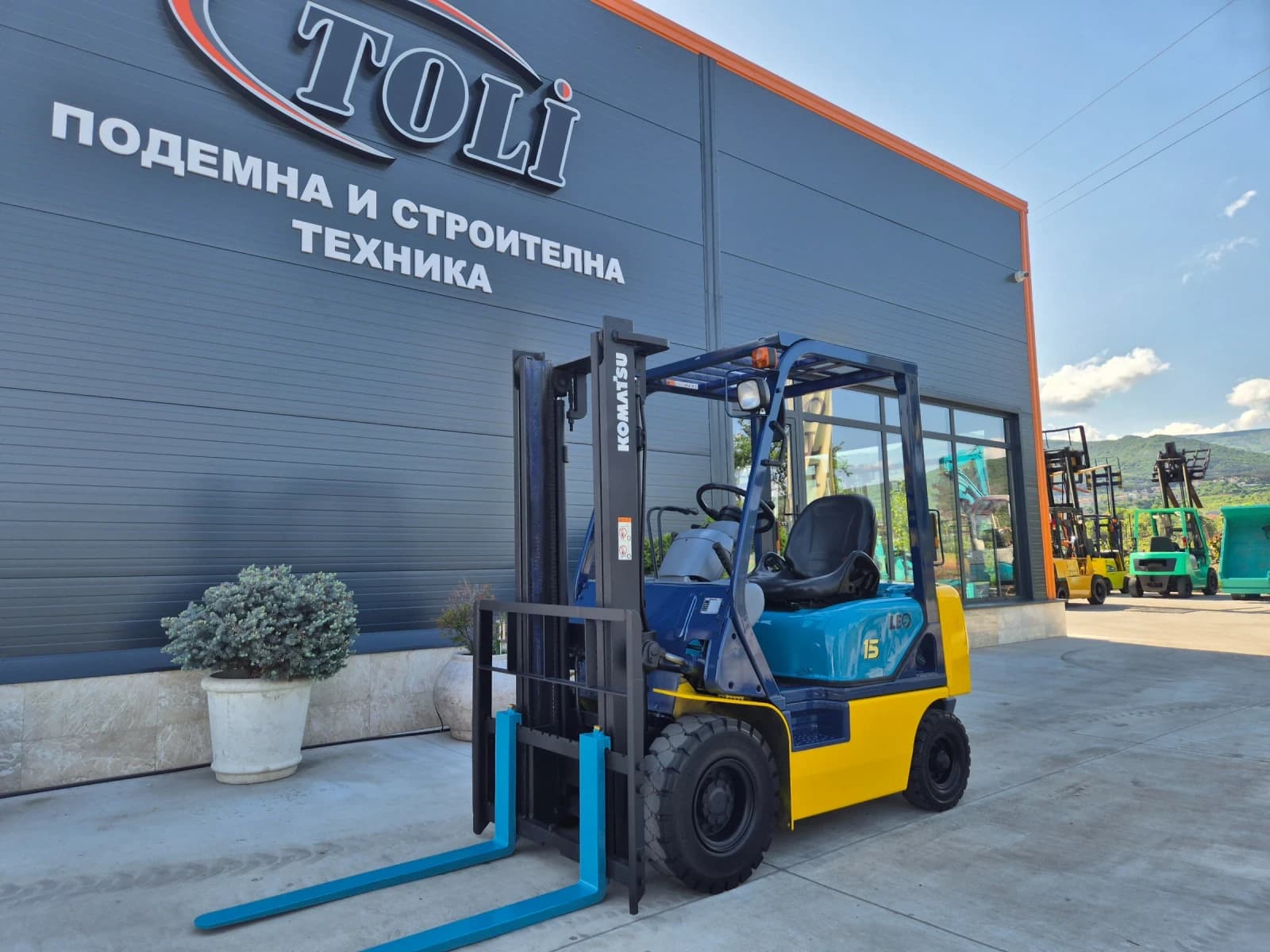 Мотокар Komatsu, 2010 г.