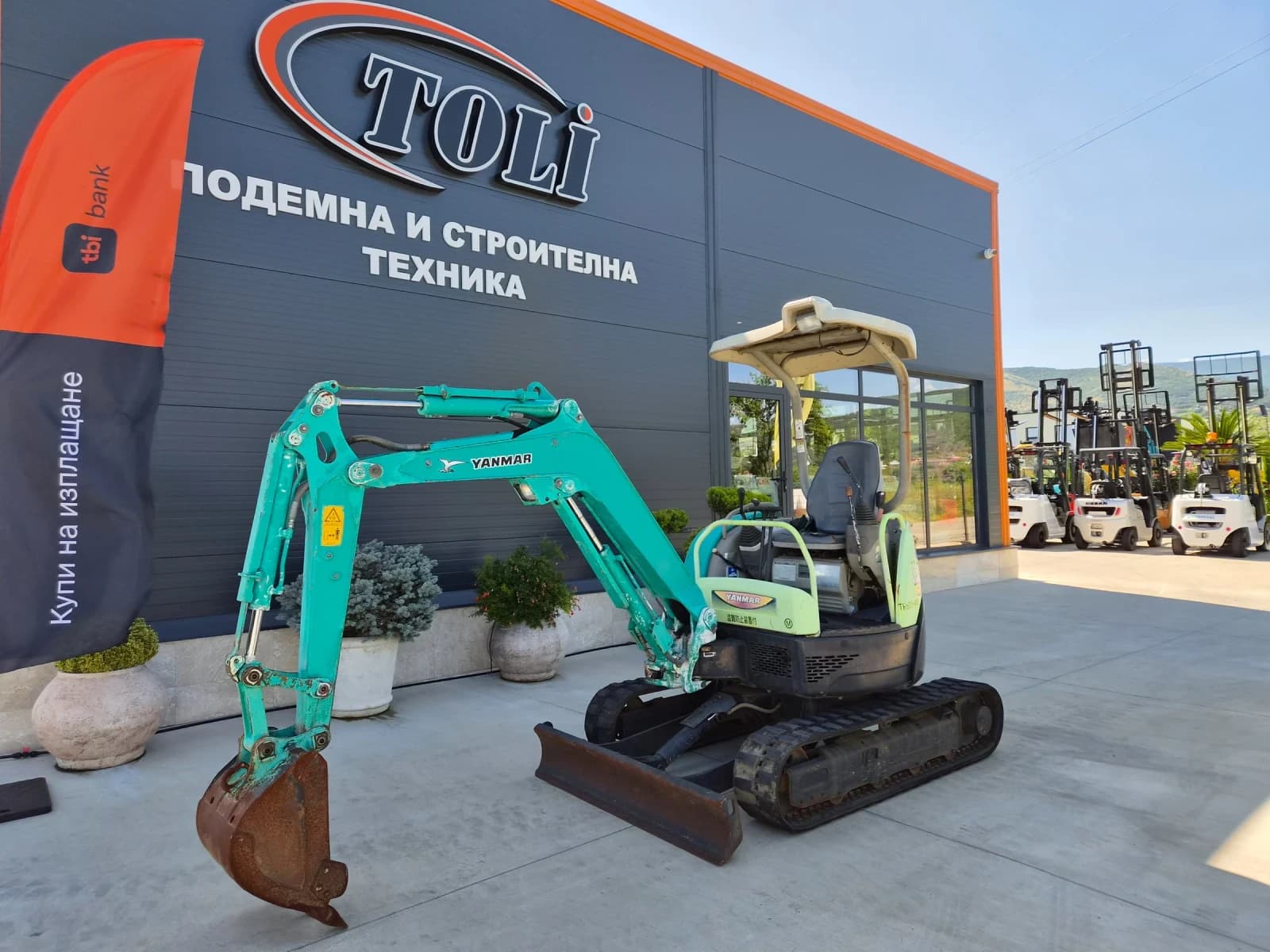 Мини багер Yanmar VIO20-3, 2016 г.