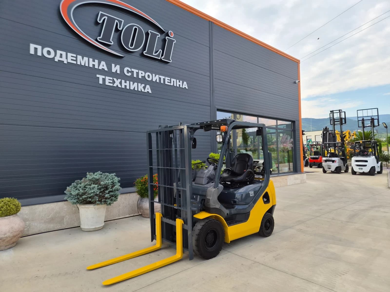 Мотокар Komatsu, 2016 г.